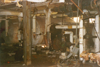 Anyone familiar with the service tunnels knows this room, though it looks a little different now. This picture was taken in 1993. 